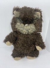 1984 vintage Star Wars Return of Jedi Paploo the Ewok stuffed figure plush 15"