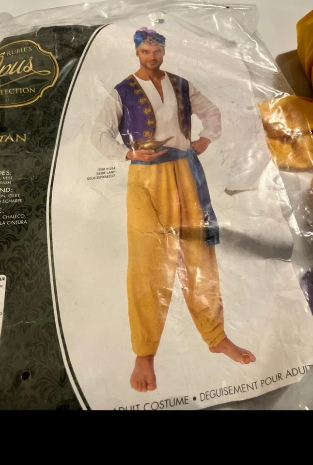 Sultan Arabian Prince Aladdin Adult Costume One Size - Image 4 of 4