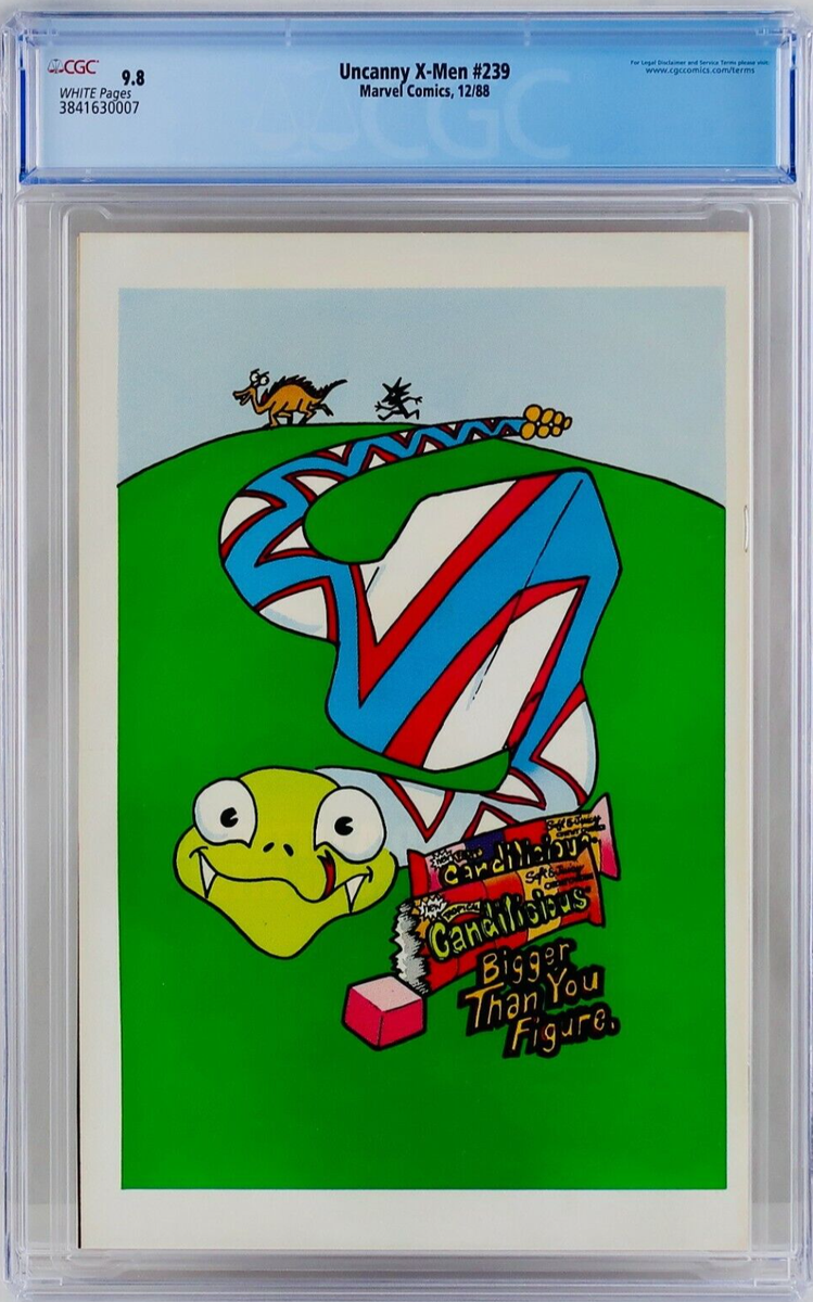 X-Men #239 CGC 9.8 White Pages 1st Mister Sinister Cover App MR