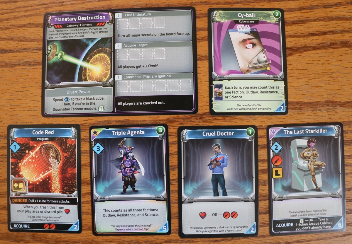 clank in space card sleeves Ryker Made from 100% clear polypropylene Ryker | Clank! A Deck-Building