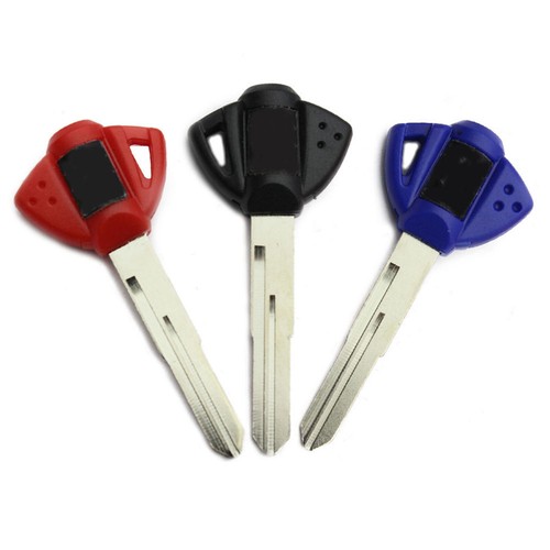 For SUZUKI GSXR600/750/1000 K5/K6/K7/K8/K9 - 1 or 5 Pcs Plastic+Metal Blank Keys - Picture 2 of 18