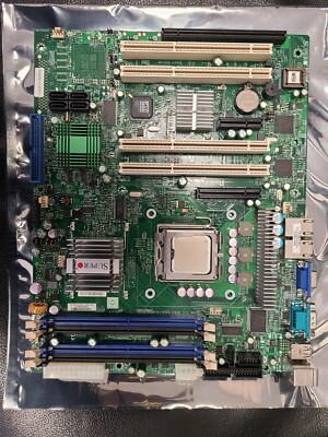 SUPERMICRO PDSME+ REV.1.1 BIOS DM4PB048 MOTHERBOARD W/ RAID ADAPTER
