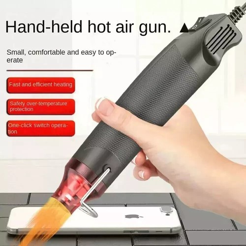 Mini Heat Gun DIY Electric Nozzles Tool Hot Air Gun Embossing Drying Paint USA - Picture 2 of 14