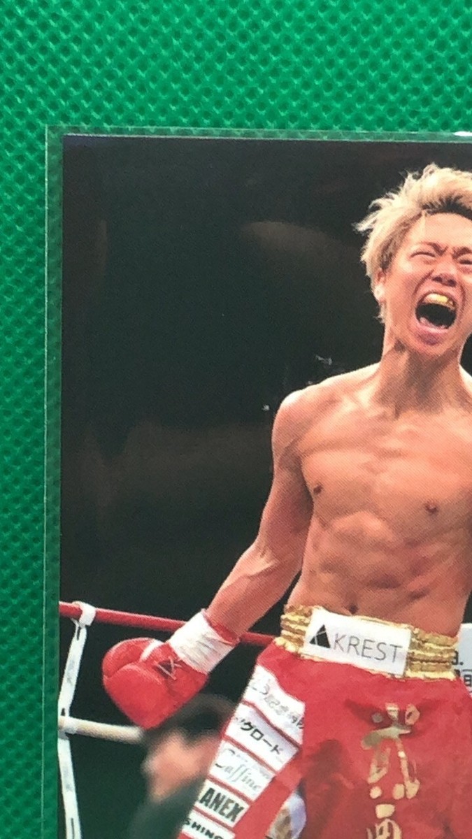 TAKERU 2022 BBM card INFINITY Japanese K-1 Kick Boxing Champion