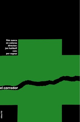 Decoration interior design Poster.Movie Art Decor.Corridor.Green Cross.4431