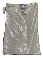 Landau Women's Durable and Comfortable 4-Pocket V-Neck Scrub, White, Size Medium