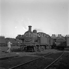 Derby Fowler 3F 0-6-0T 47354 26.8.61 Railway Negative RN086