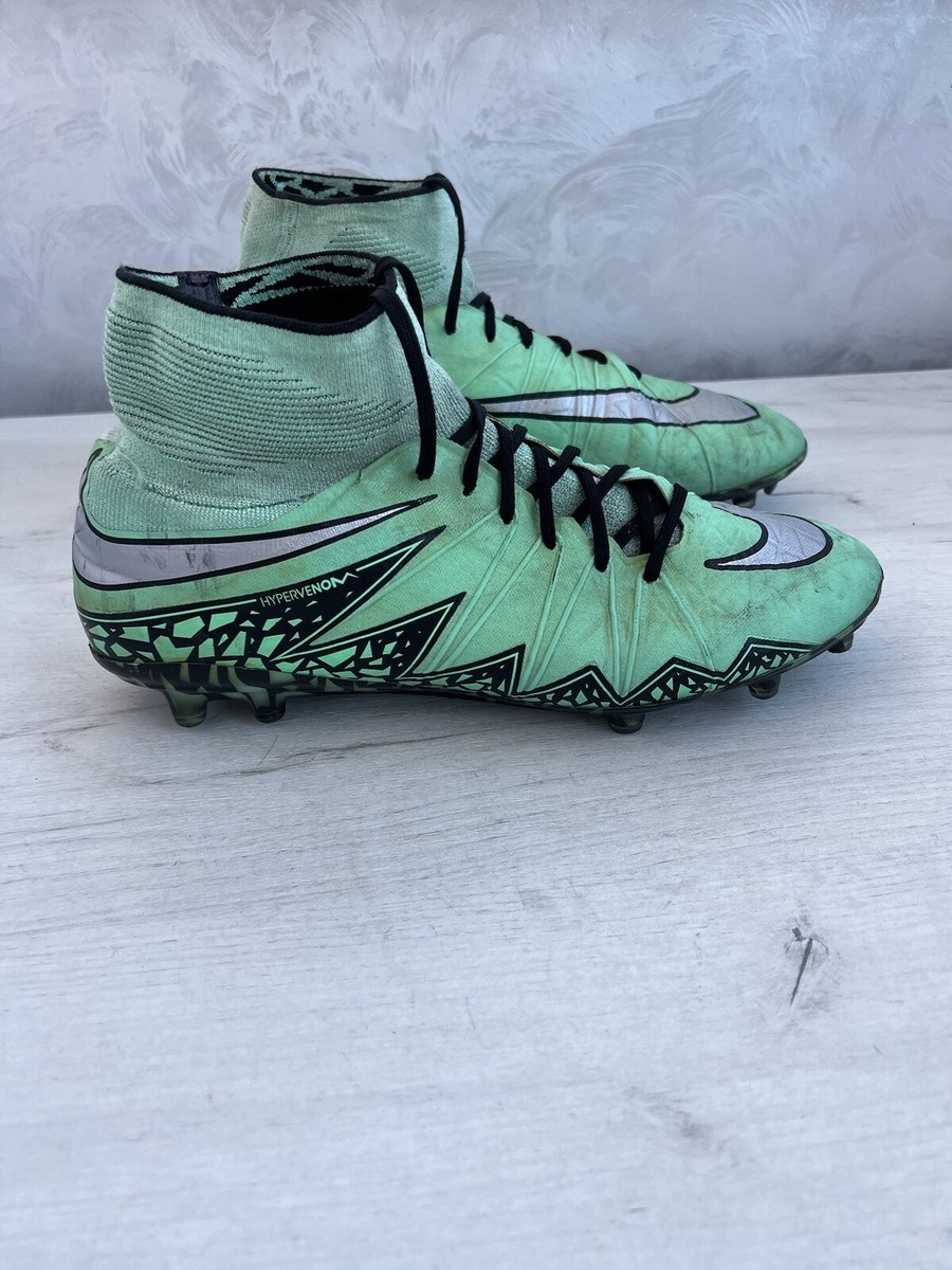 Nike Hypervenom Phantom 2 Green Football Soccer Cleats Boots US12
