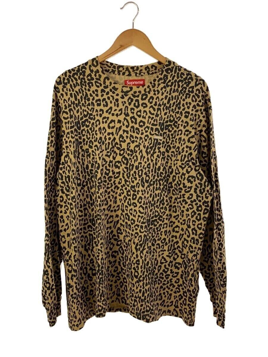 Supreme Long Sleeve T Leopard Print Tee L Cotton Used | eBay 