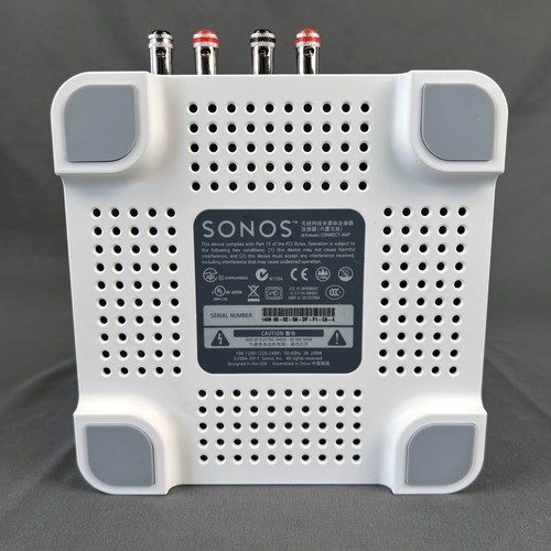 Amplificador de música estéreo digital Sonos Connect:Amp probado funciona sin cable de alimentación - Imagen 7 de 7