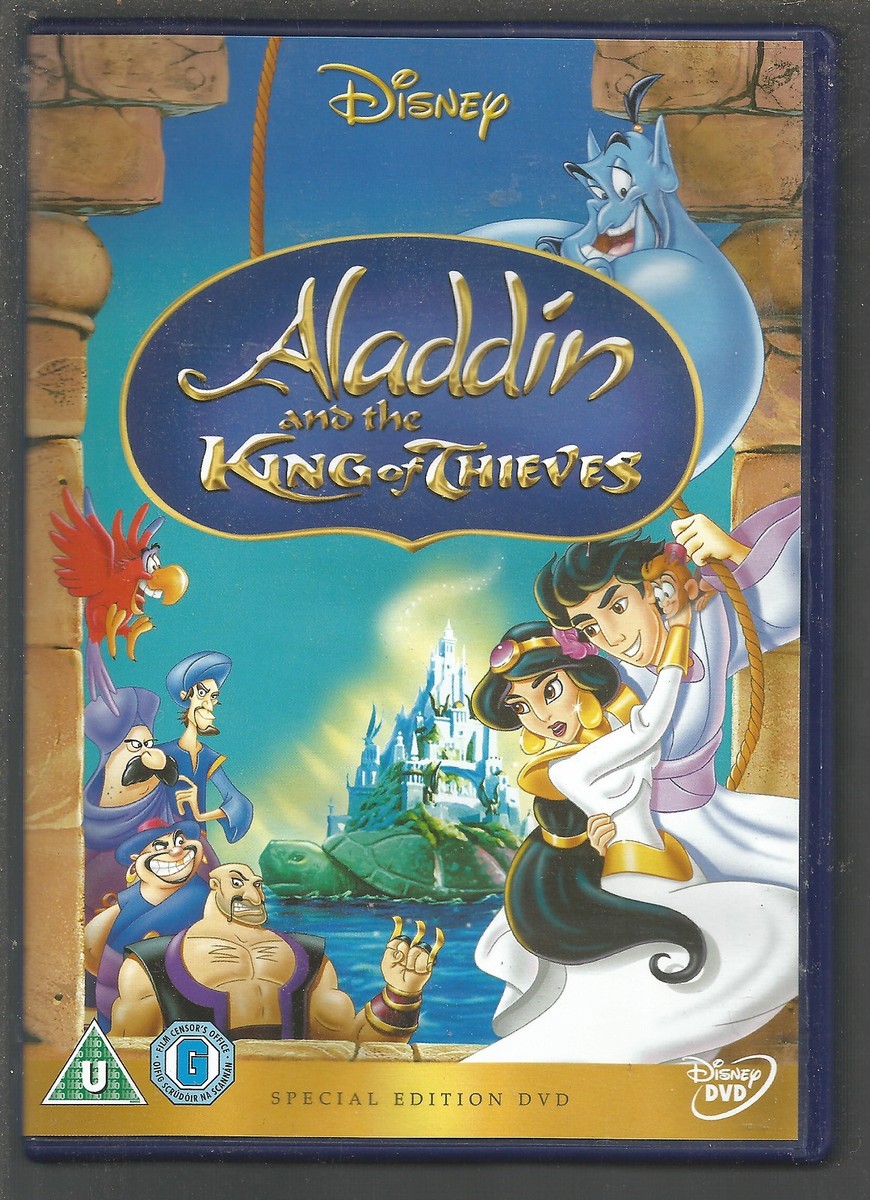ALADDIN and the KING OF THIEVES Walt Disney UK R2 DVD (as