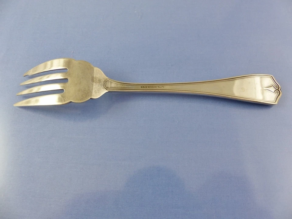MARLBOROUGH 1978 SALAD or DESSERT FORK BY BIRKS REGENCY PLATE - Image 3 of 4
