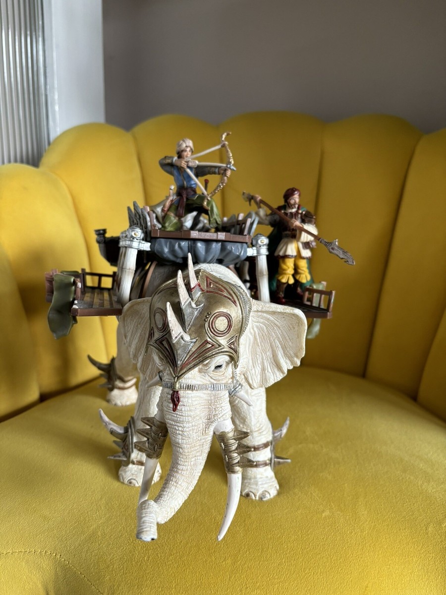 Battle Elephant Figure Schleich Fighter Elephant SCHLEICH 70063