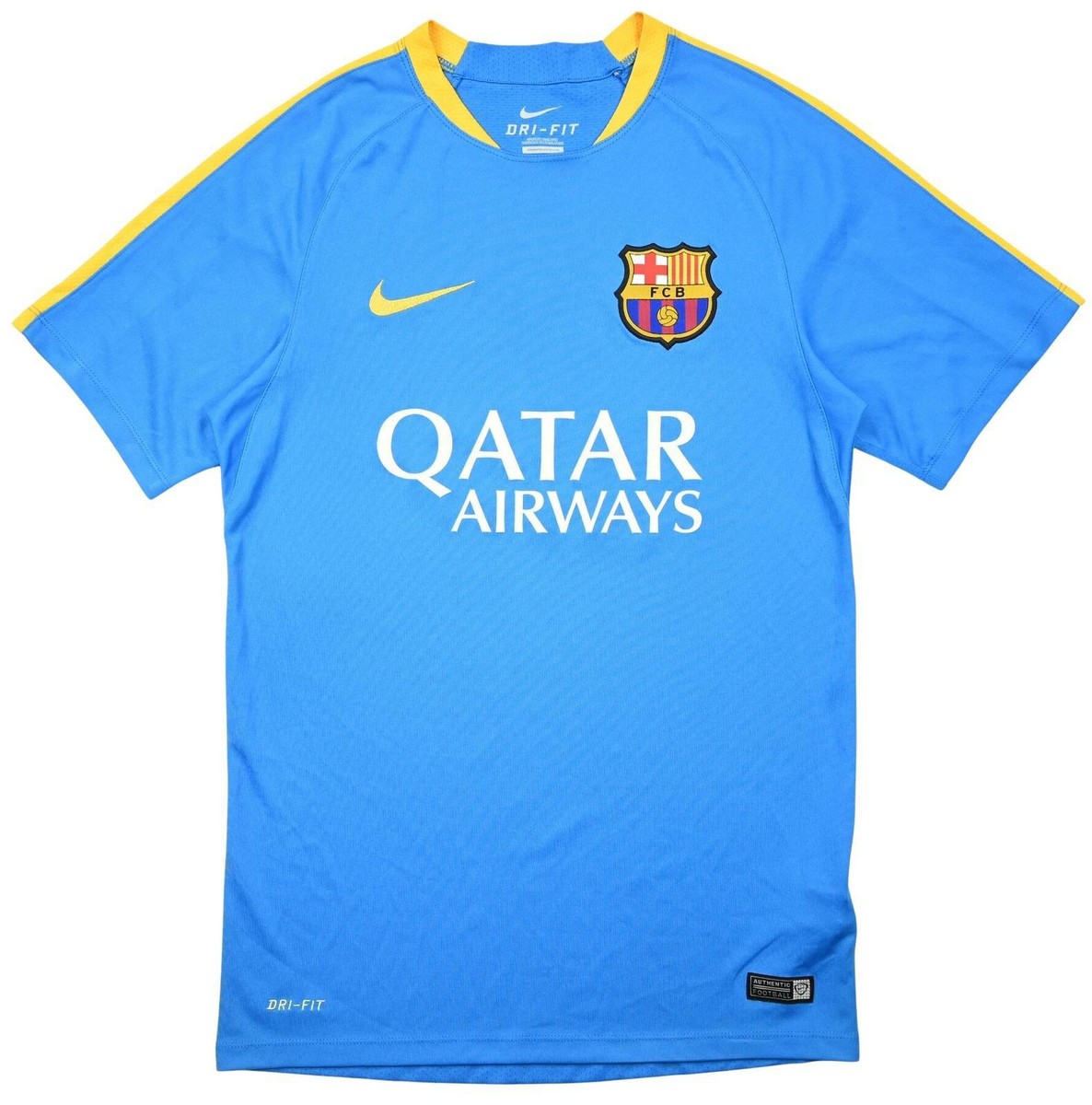 a*o様 FC Barcelona Nike 2015 オーセンティックシャツ Nike FC BARCELONA SHIRT TRIKOT S | eBay