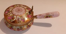 Very Rare Silent Butler Crumb Catcher Royal Vienna.  Great Collector's Item.