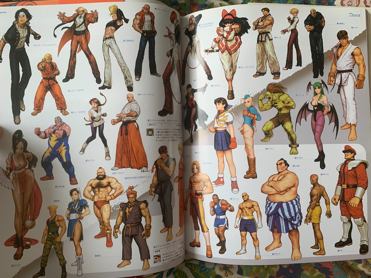 CAPCOM Design Works EARLY DAYS Art Book Illustration | eBay