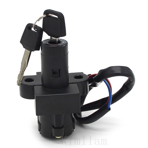 Ignition Key Switch for Honda XR650 XR650L 1993-2017 XR250L 91-96 XLR125R 1998 - Picture 4 of 7