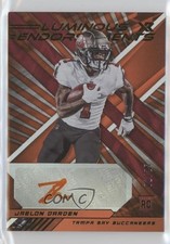 2021 Panini XR Luminous Endorsements Orange 1/25 Jaelon Darden #LUM-JDA Auto 7g8
