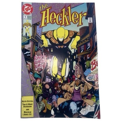 The Heckler #1 DC Comics 1992 First Issue Keith Giffen Malcolm Jones