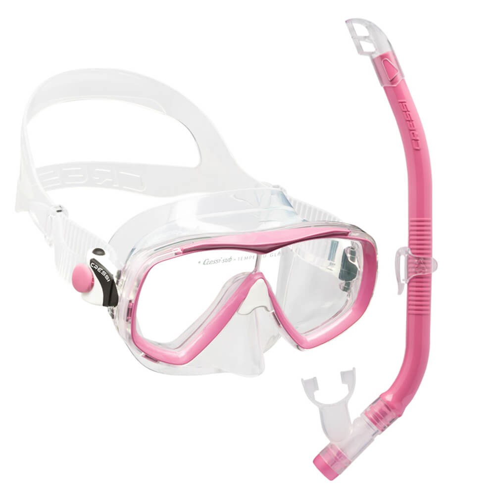 Cressi Sub Kit Buceo Muñe Junior Y Superior Rosa