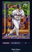 2025 Topps Bunt DIGITAL Gilded SUPER RARE Matt Olson