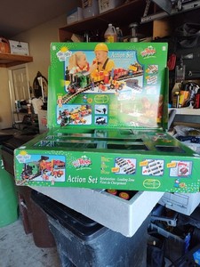 VINTAGE LEHMANN TOY TRAIN ACTION SET 92785 GERMAN MADE RARE NEW