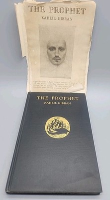 The Prophet By Kahlil Gibran 1st Edition 26th Printing August 1931 Hardcover