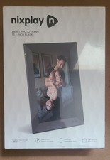 Nixplay 10.1" Smart Photo Frames Black W10J Digital Wi-Fi Frame - FACTORY SEALED