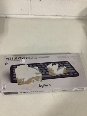 Logitech Pebble Keys 2 K380s Bluetooth Keyboard Slim Multi-Device