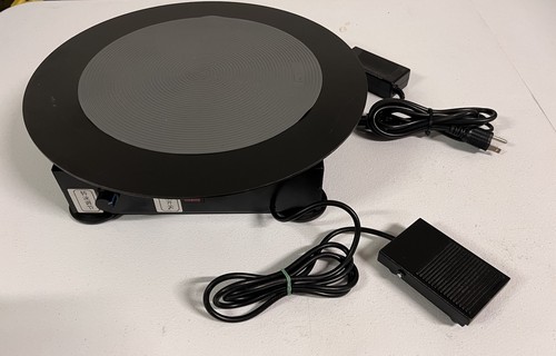 HD Rotary Electric Turntable 440lbs Photo Photography Box Packing Film Sealer