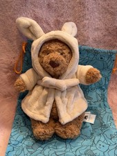 Jellycat Bartholomew Bear Bathrobe Authentic W/ Dust Bag BARM2BR