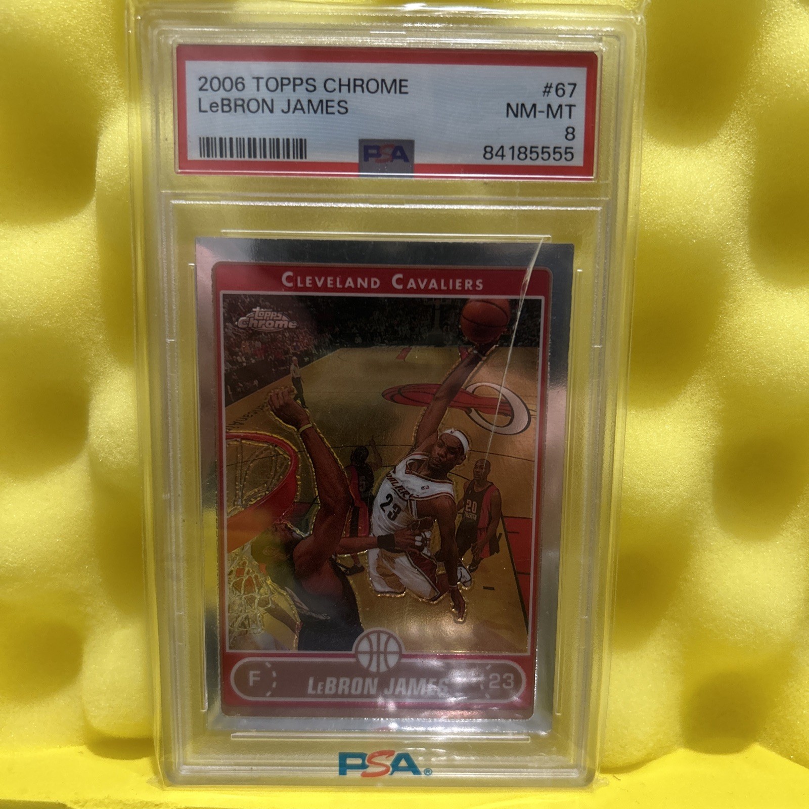 2006-07 Topps Chrome - LeBron James #67