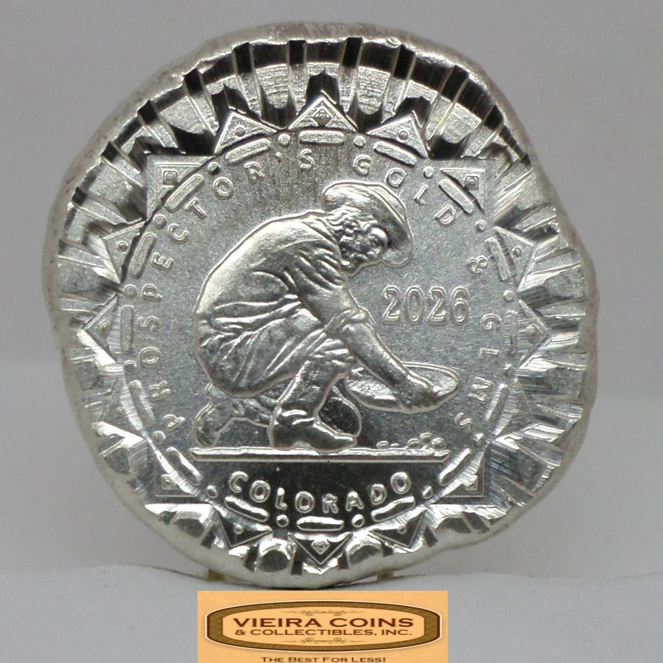 2026 Prospectors's Gold & Gems Colorado 1/4 oz. 999 Silver - #C64207NQ