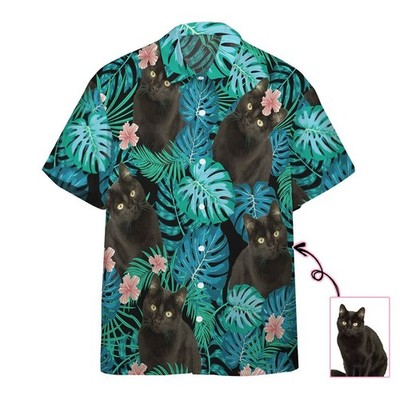 3D Cat Unisex Hawaiian Shirt