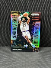 LeBron James [Silver] #3 Prices | 2023 Panini Prizm Fireworks