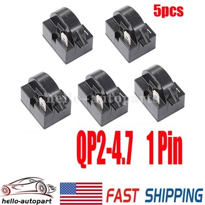 START RELAY PTC QP2-4.7 Fits 3-Pin DANBY MAGIC CHEF KENMORE REFRIGERATOR QP2-4R7