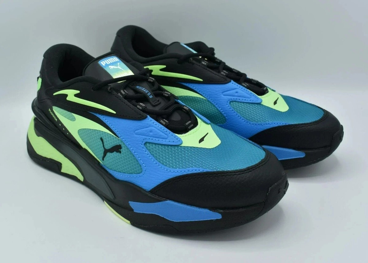 PUMA EUC MENS SIZE 12 RS-FAST LS BLACK ack OCEAN DIVE DARK SNEAKERS SHOES Puma RS-Fast LS Slate Black Ocean Dive | Mercari main image 4