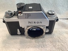 Vintage Nikon F 35mm SLR Film Camera Body w/ Photomic FTn Metered Viewfinder