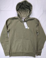 Adidas Trefoil Full-Zip Hoodie Sweatshirt Men's Medium Olive 70
