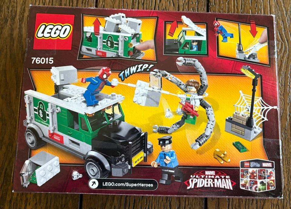 LEGO Marvel Super Heroes Doc Ock Truck Heist (76015) Spider-Man New Sealed - Image 2 of 4