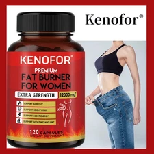 Women's Fat Burner - Green Tea Extract, Weight Management Support, Fat Burning