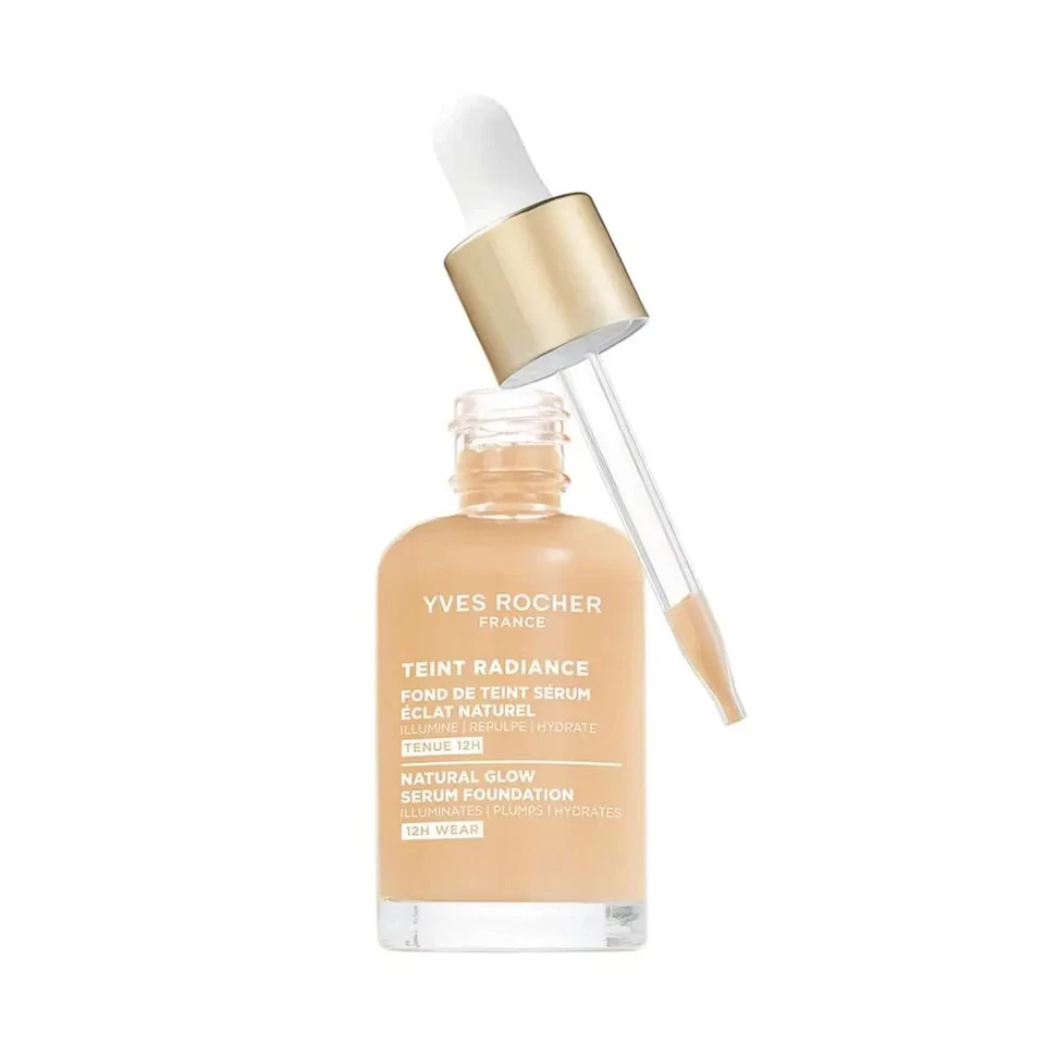 Yves Rocher Foundation Serum Hyaluronic Acid Radiance Skin Care 30 ml./1 fl.oz - Image 2 of 4