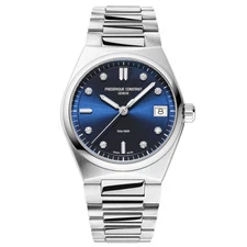 Frederique Constant Watch Highlife Ladies Quartz Blue Dial Diamonds FC-240ND2NH6