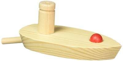 Goki 63916 Balloon Boat, Multicolor