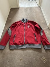 Snickers Workwear Zip Jacket Jumper Mens XL Red 