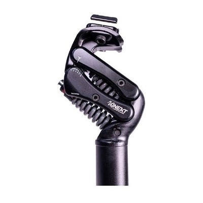 Kinekt Active Suspension Shock Absorbing Bicycle Seatpost Black