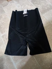 $72 NWT Wacoal Hi Waist Thigh Shaper Firm Control Black 8 XL RESHAPE 