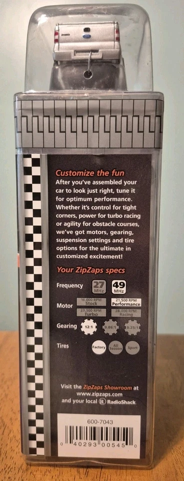 Zip Zaps New In Package Micro Rc Gray Ford F-150  1:64 Scale Radio Control Car - Image 4 of 4