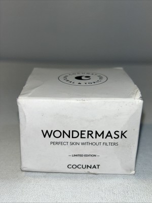 New Cocunat Wondermask, Limited Edition Skincare, .44 Fl Oz, Damaged Box