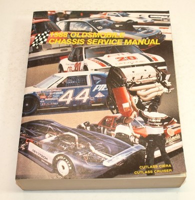 1988 OLDSMOBILE CUTLASS CIERA Service Information Manual OEM Shop Repair